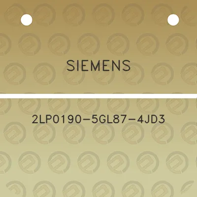 siemens-2lp0190-5gl87-4jd3