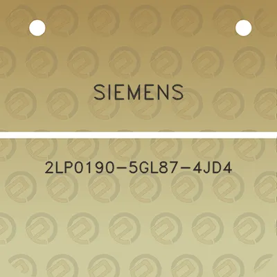 siemens-2lp0190-5gl87-4jd4