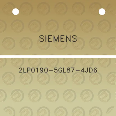 siemens-2lp0190-5gl87-4jd6