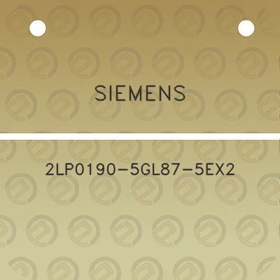 siemens-2lp0190-5gl87-5ex2