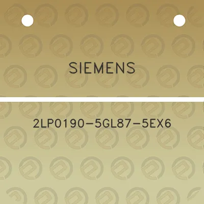 siemens-2lp0190-5gl87-5ex6