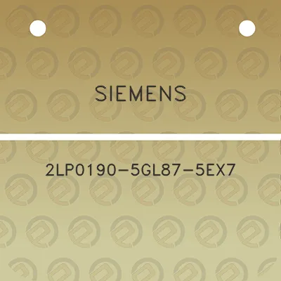 siemens-2lp0190-5gl87-5ex7