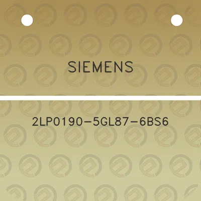 siemens-2lp0190-5gl87-6bs6