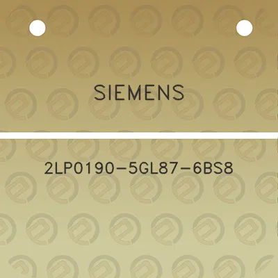 siemens-2lp0190-5gl87-6bs8