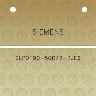 siemens-2lp0190-5gr72-2je6