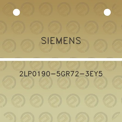 siemens-2lp0190-5gr72-3ey5