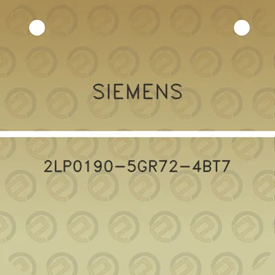 siemens-2lp0190-5gr72-4bt7