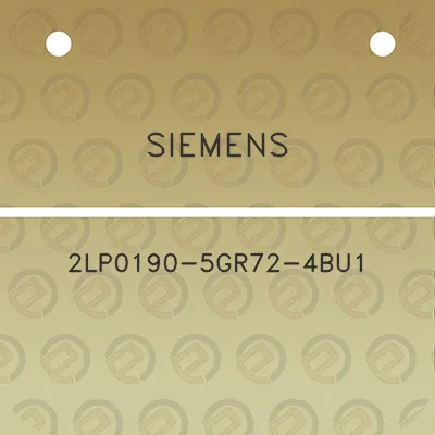 siemens-2lp0190-5gr72-4bu1