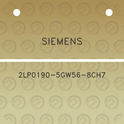 siemens-2lp0190-5gw56-8ch7