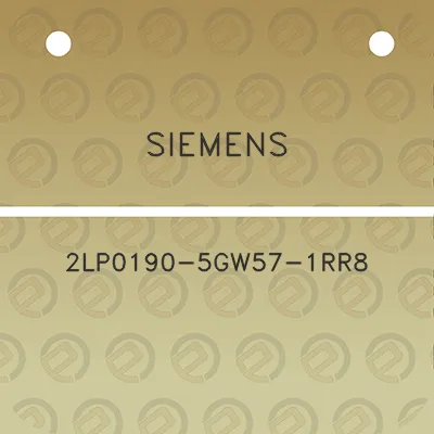 siemens-2lp0190-5gw57-1rr8