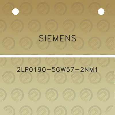 siemens-2lp0190-5gw57-2nm1