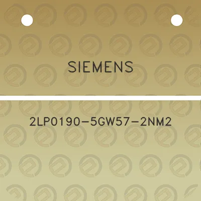 siemens-2lp0190-5gw57-2nm2