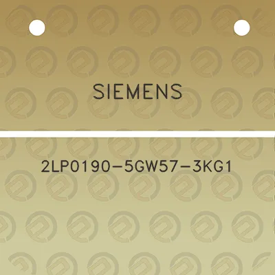 siemens-2lp0190-5gw57-3kg1