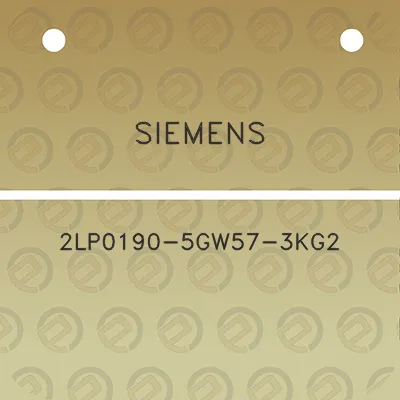 siemens-2lp0190-5gw57-3kg2