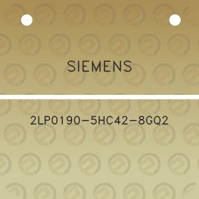 siemens-2lp0190-5hc42-8gq2