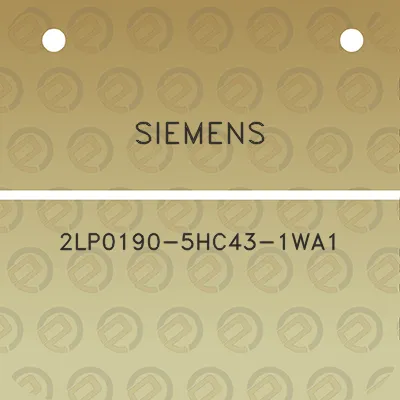 siemens-2lp0190-5hc43-1wa1