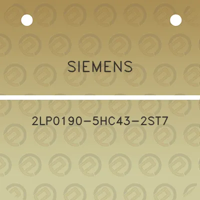 siemens-2lp0190-5hc43-2st7