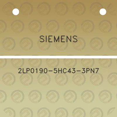 siemens-2lp0190-5hc43-3pn7