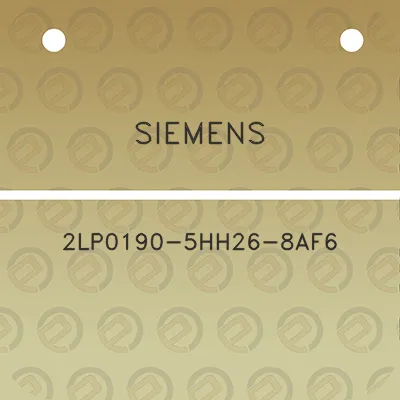 siemens-2lp0190-5hh26-8af6