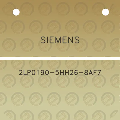 siemens-2lp0190-5hh26-8af7