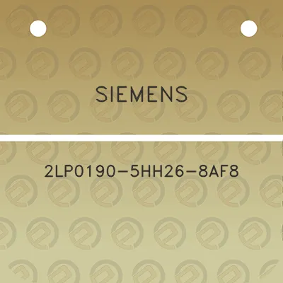 siemens-2lp0190-5hh26-8af8