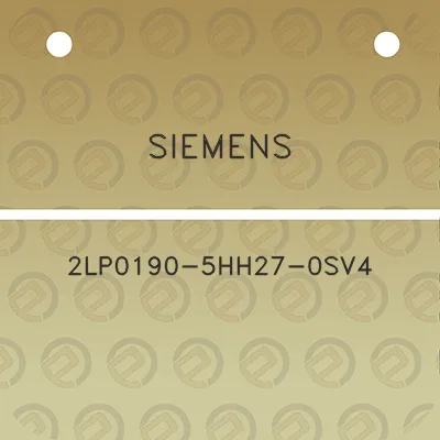 siemens-2lp0190-5hh27-0sv4