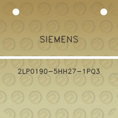 siemens-2lp0190-5hh27-1pq3