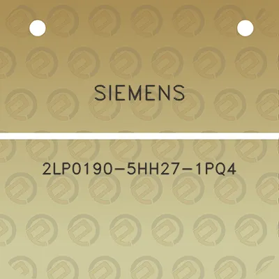 siemens-2lp0190-5hh27-1pq4