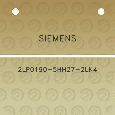 siemens-2lp0190-5hh27-2lk4