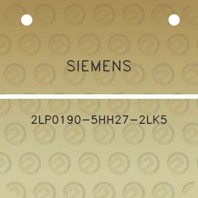 siemens-2lp0190-5hh27-2lk5