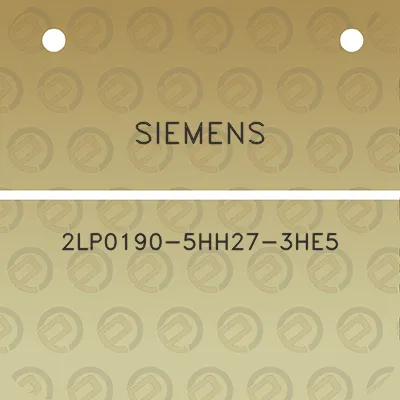 siemens-2lp0190-5hh27-3he5