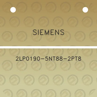 siemens-2lp0190-5nt88-2pt8