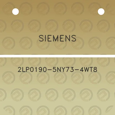 siemens-2lp0190-5ny73-4wt8