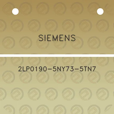 siemens-2lp0190-5ny73-5tn7