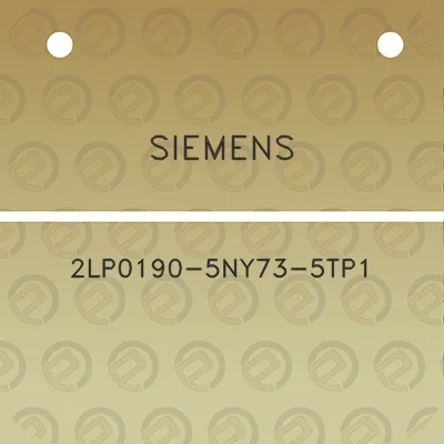 siemens-2lp0190-5ny73-5tp1