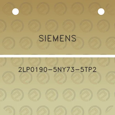 siemens-2lp0190-5ny73-5tp2