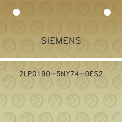 siemens-2lp0190-5ny74-0es2