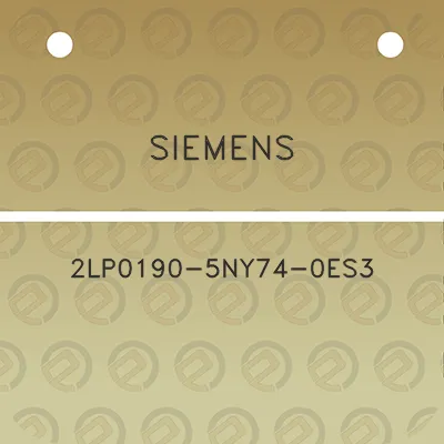 siemens-2lp0190-5ny74-0es3