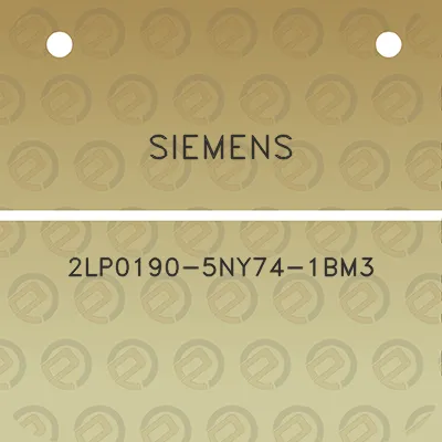 siemens-2lp0190-5ny74-1bm3