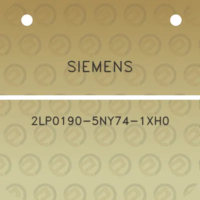 siemens-2lp0190-5ny74-1xh0