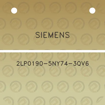 siemens-2lp0190-5ny74-3qv6