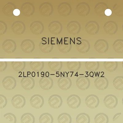 siemens-2lp0190-5ny74-3qw2