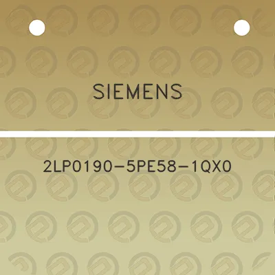 siemens-2lp0190-5pe58-1qx0