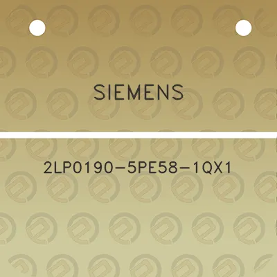 siemens-2lp0190-5pe58-1qx1