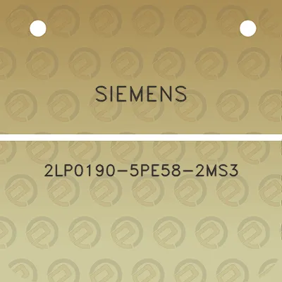 siemens-2lp0190-5pe58-2ms3