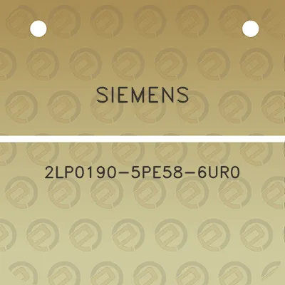 siemens-2lp0190-5pe58-6ur0