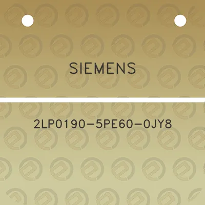 siemens-2lp0190-5pe60-0jy8