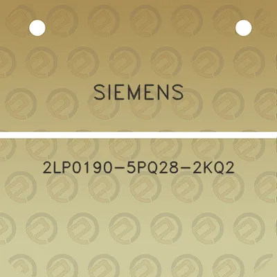 siemens-2lp0190-5pq28-2kq2