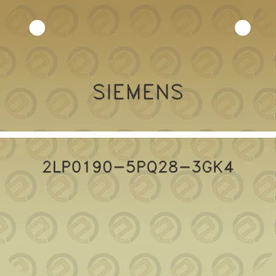 siemens-2lp0190-5pq28-3gk4