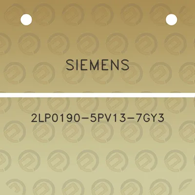 siemens-2lp0190-5pv13-7gy3